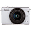 Canon EOS M200 Mirrorless Camera with 15-45 Kit White