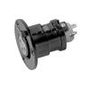 Sennheiser MZT-30 Surface Flange Mount with 3-pin XLR Connection for Gooseneck Microphone