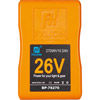 Fxlion 26V V-lock Battery 26V, 270WH High Current Battery