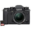 Fujifilm X-T3 Mirrorless Kit Black w/18-55mm & Extreme Pro 128GB SDXC UHS-I Card