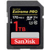 Extreme Pro 1TB SDXC UHS-I Class 10 U3/V30 Card, 170MB/s read & 90MB/s write speeds