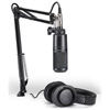 AT2020 Studio Microphone Pack with ATH-M20x, Boom & XLR Cable