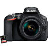 Nikon D5600 Kit w/ AF-P DX NIKKOR 18-55mm VR Lens & Extreme Pro 32GB SDHC Card