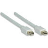 TechCraft 6.5ft. (2m) Mini DisplayPort Cable (Male/Male)
