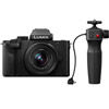 Panasonic Lumix G100 Kit w/ Lumix G Vario 12-32mm f/3.5-5.6 ASPH Mega OIS Lens and Tripod Grip