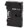 Wooden Camera Pro V-Mount Camera Side to Gold Mount Battery Side Adapter (3x D-Tap and Digital Fuse)