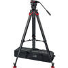 aktiv6 Fluid Head (S2064S) + Tripod Flowtech75 MS with Mid-Level Spreader and Padded Bag
