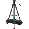 aktiv8 Fluid Head (S2068S) + Tripod Flowtech75 MS with Mid-Level Spreader and Padded Bag