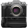 Fujifilm X-T4 Mirrorless Body Silver & VG-XT4 Grip