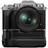 Fujifilm X-T4 Mirrorless Kit Silver w/ XF 16-80mm f/4 R OIS WR Lens & VG-XT4 Grip