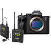 Sony Alpha A7SIII Mirrorless Body w/ UWP-D21/25 Bodypack-Lavalier Mic Pack - CH.25