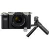 Sony Alpha A7C Mirrorless Kit Silver w/ FE 28-60mm f/4.0-5.6 Lens & Vlogger Accessory Kit