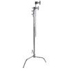Kupo CS-40MK 40” C-Stand with Sliding Legs, Arm Kit, Silver