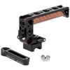 NATO Handle Plus V2 Kit (NATO ARRI 70mm Rail, 1.67" Screw Channel)