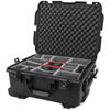 Nanuk Cases 955 Hard Wheeled Case with Divider Set - Black