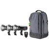 FJ200 Strobe 3-Light Backpack Kit with FJ-X2m Universal Wireless Trigger