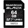 64GB BLACK SDXC UHS-I V30 U3 Class 10 Card, 90MB/s read and 90MB/s write speeds