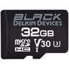 32GB BLACK Micro SDHC UHS-I V30 U3 Class 10 Card