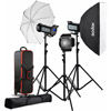 Godox QS400II 2.4G 3-Light Studio Flash Kit