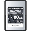 80GB BLACK CFexpress Type A Card, 880 MB/s read & 730 MB/s write speeds