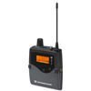 Sennheiser EK 2000 IEM-AW+ Bodypack Receiver, HDX,UHF Diversity w/belt clip each, antenna & IE4 earphone