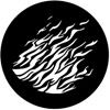 Steel Gobo Flames 2 - B