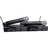 Shure SLXD24D/B58 Dual-Channel Digital Wireless Handheld Microphone System w/ Beta 58 Capsules (470 to 514)