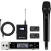 EW-DX MKE 2 / 835-S Dual-Channel Digital Combo Wireless System with Omni Lavalier & Handheld Mic