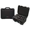 918 Case w/ foam insert for 6 Lens - Black