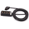 Rolux D-Tap to 4 D-Tap Out - Coil Cable