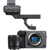 Sony FX30 Cinema Line Super 35 Camera with XLR Handle Unit Bundle w/ SEL15F14G Lens