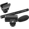 Sennheiser MKE600 Shotgun Mic - Includes Foam Windshield & Shock Mount Bundle with MKE 200 Microphone