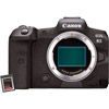 Canon EOS R5 Full Frame Mirrorless Camera Body With Extreme Pro 128GB CFexpress Card