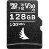 AVPRO 128GB Micro SDXC A2 UHS-I U3 Class 10 V30 Card, 100MB/s read & 90MB/s write speeds