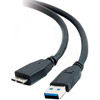 TechCraft 1' USB 3.0 A to USB 3.0 Micro B (10 Pin) Cable