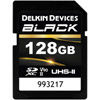 128GB BLACK SDXC UHS-II V90 U3 Class 10 Card, 300MB/s read and 250MB/s write speeds