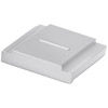 Hotshoe Cover Q3, Aluminum, Silver