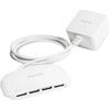 Cables Philips 4 Port Powered USB Charging Station - White