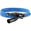 RDE Premium 6m/20 Foot XLR Cable - Blue