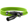 Premium 3m/10 foot XLR Cable - Green