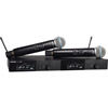 Shure SLXD24D/B58 Dual-Channel Digital Wireless Handheld Mic System w/Beta 58 Caps(558 to 602 + 614 to 616)
