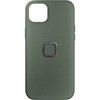 Mobile Everyday Fabric Case iPhone 15 Plus - Sage