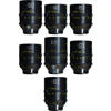 DZO Film Vespid Kit B - 25/35/50/75/100/125 T2.1 + Macro 90mm (PL & EF Mount with Case)