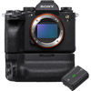 Sony Alpha 1 Mirrorless Body w/ VGC4EM Vertical Grip & NPFZ100 Battery for A9, A7RIII & A7III