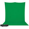 X-Drop Pro Backdrop Kit Chroma-Key Green 8' x 13' Sweep Wrinkle-Resistant