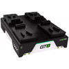 Core GT8 Four Position Charger, 4A Native Dual Voltage Simultaneous SUB60 Rapid Charge, V-Mount Helix Max
