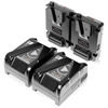 Shape WLB 2X Mini V-mount 99Wh Batteries + Dual V-Mount Hot