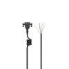 Sennheiser CABLE-II-6 Straight copper cable with coiled eliminate structure born noise. Unterminated end,