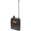 Sennheiser Bodypack receiver, HDX, adaptive diversity, stereo, charging contacts, 2x Mignon, includes ear