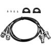 Sennheiser BNC connecting cables for front-mounting two antennas, for use with 2000 and 3000 Series receiv